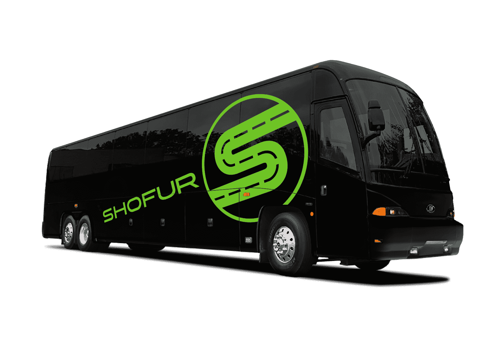 56Passenger Charter Bus Rental Shofur