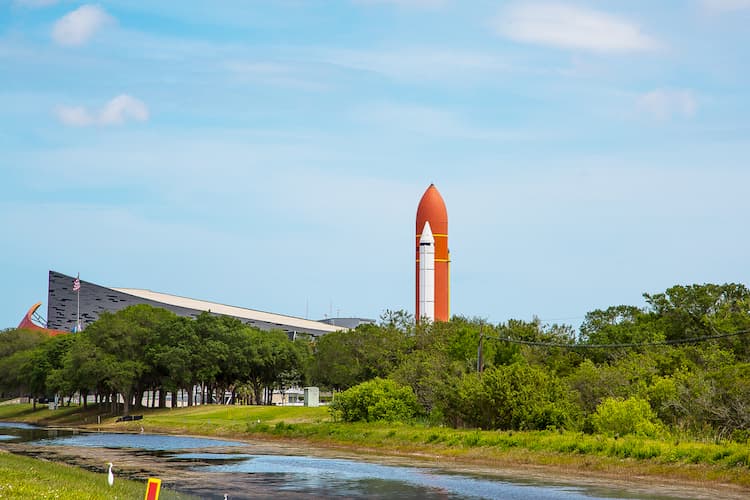 Rocket at Kennedy Space Center