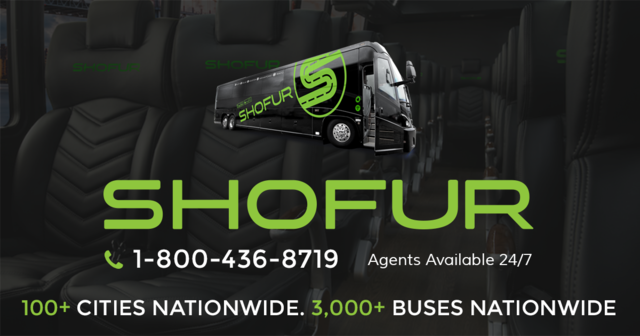 Nationwide Charter Bus Rentals | Shofur